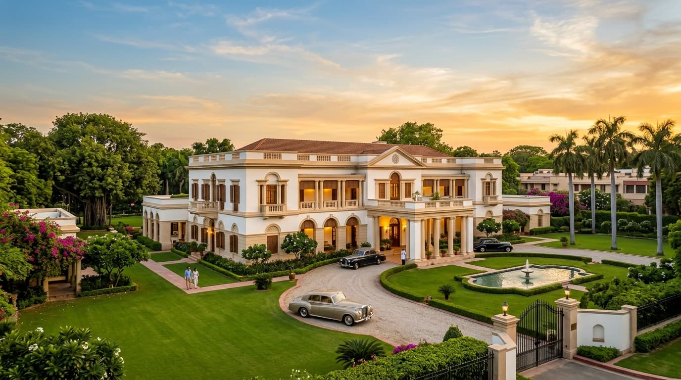 Subhas Chandra ₹1,260 Crore Deal Decoded: The Investment Blueprint Behind a 13.7% CAGR Lutyens' Bungalow