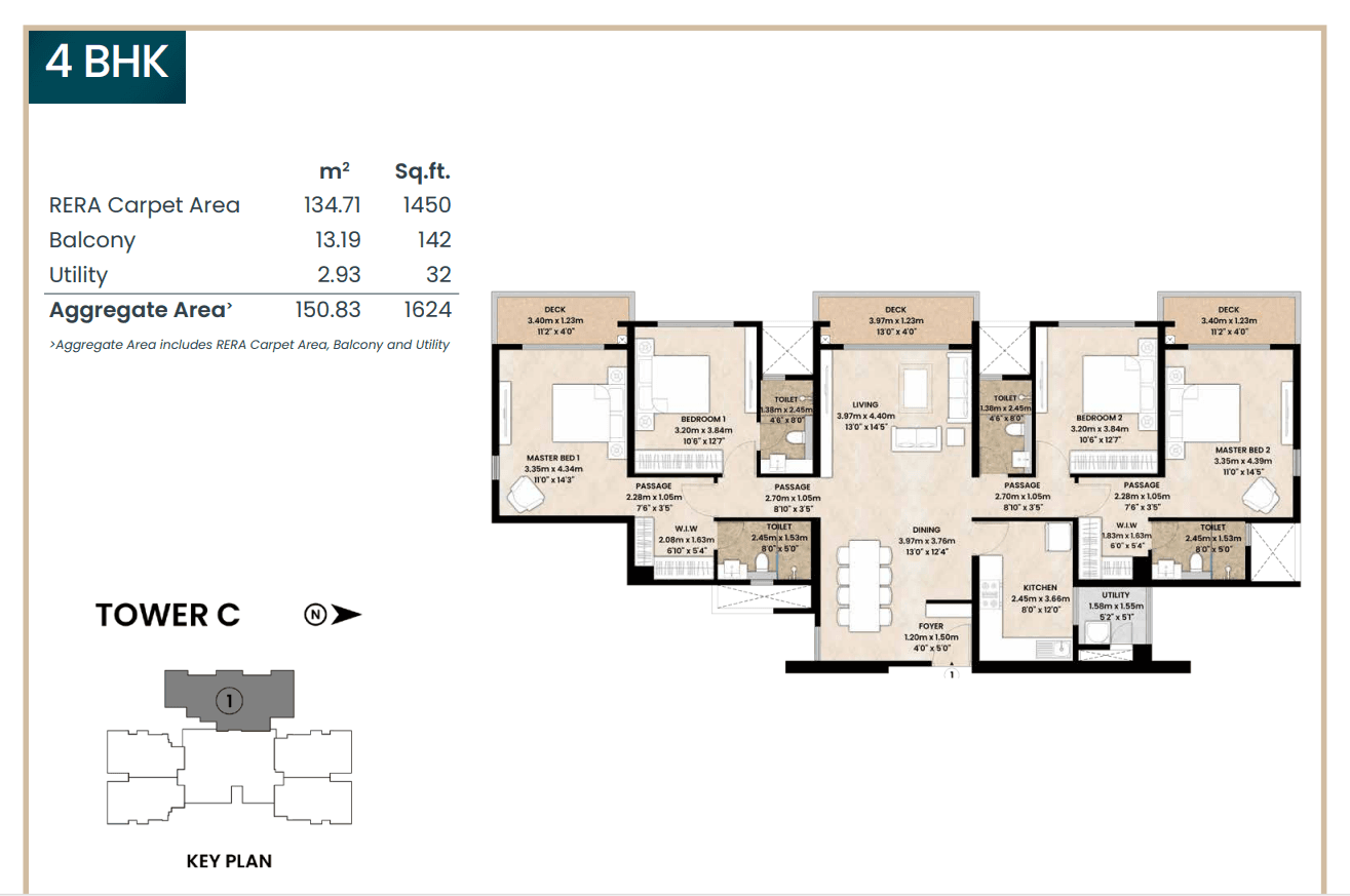 mahindra vista in Kandivali - floor plan