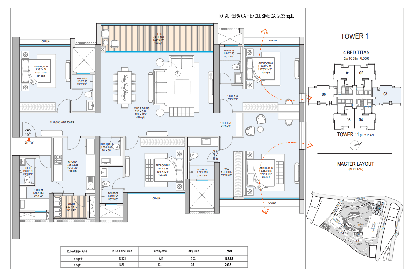 godrej reserve in Kandivali - floor plan