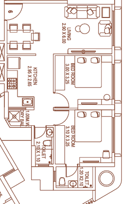 platinum 53 west in Andheri - floor plan