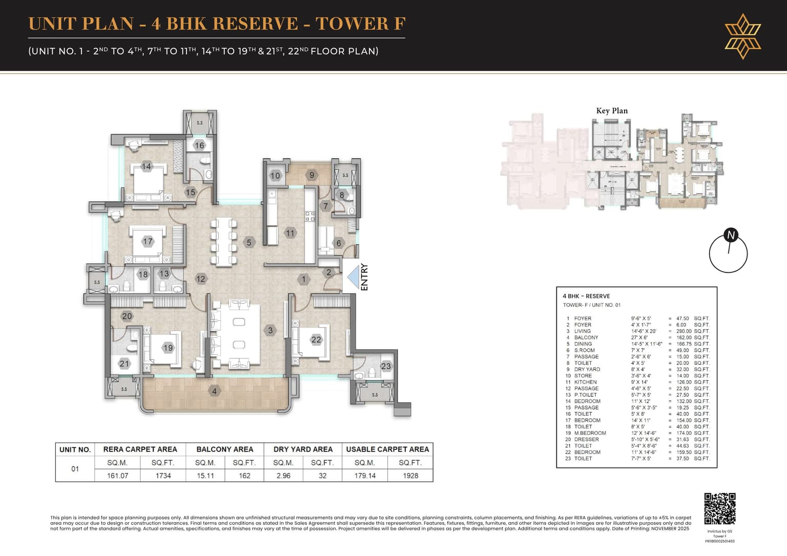 the address by gs wadala in Wadala - floor plan