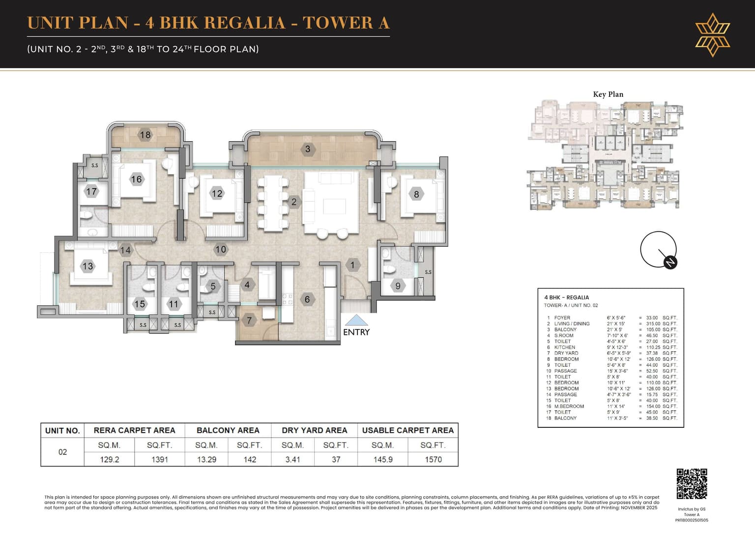 the address by gs wadala in Wadala - floor plan
